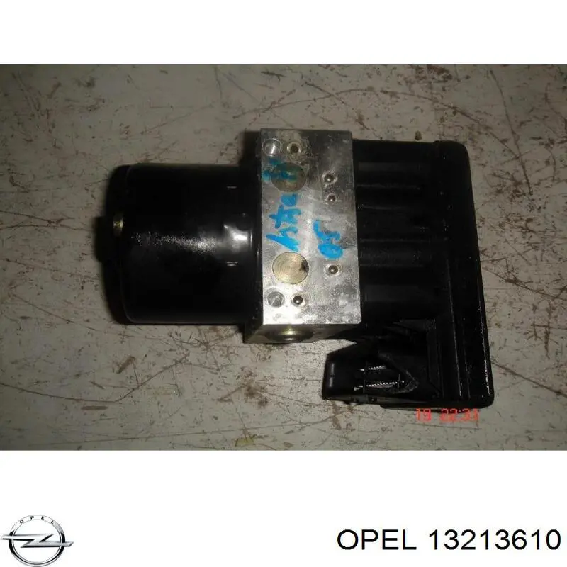 13213610 Opel Unidade hidráulico de controlo ABS