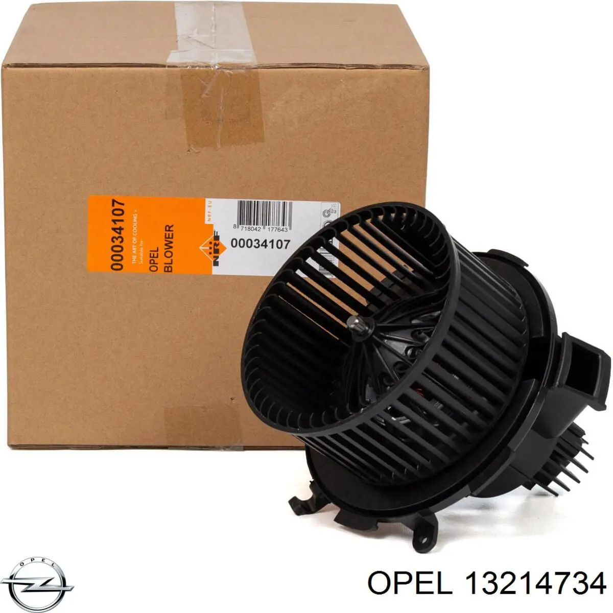 13214734 Opel Motor de ventilador de forno (de aquecedor de salão)