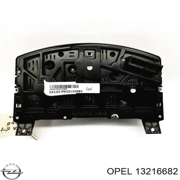 13216682 Opel Painel de instrumentos (quadro de instrumentos)