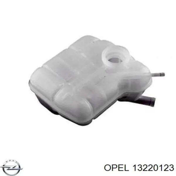13220123 Opel Tanque de expansão do sistema de esfriamento