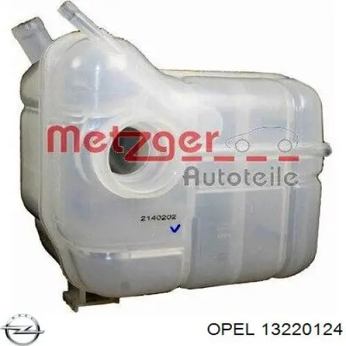 Tanque de expansão do sistema de esfriamento Opel 13220124 preço, a partir de 40,93 USD