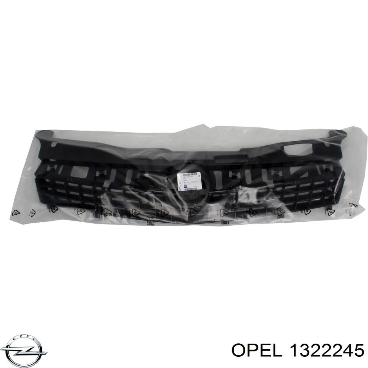 Compre 1322245 Opel Placa sobreposta (carcaça) de grelha do radiador