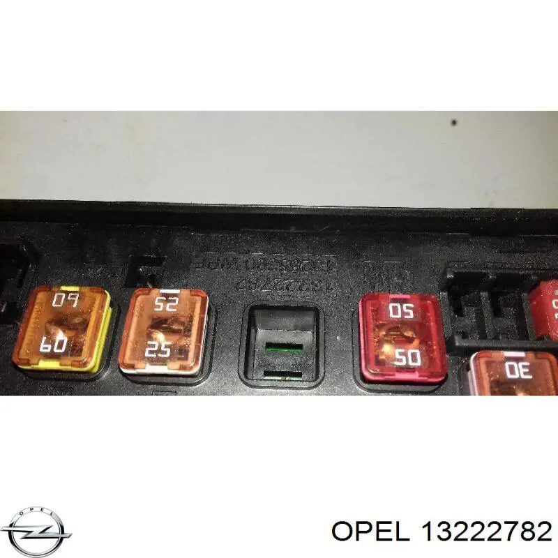 Unidade de dispositivos de segurança 13222782 Opel