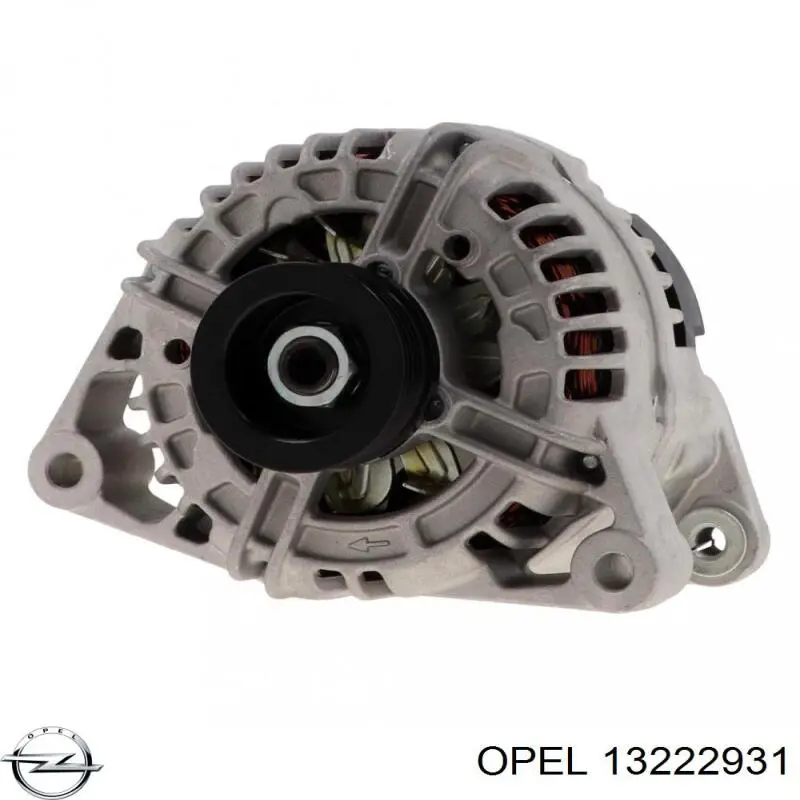 13222931 Opel Gerador