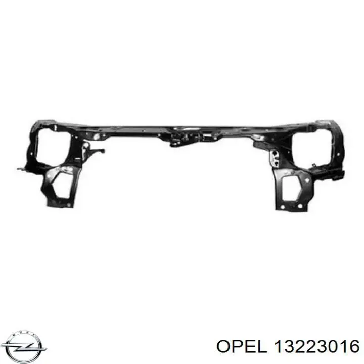 Suporte do radiador montado (painel de montagem de fixação das luzes) Opel 13223016 preço, a partir de 466,02 USD
