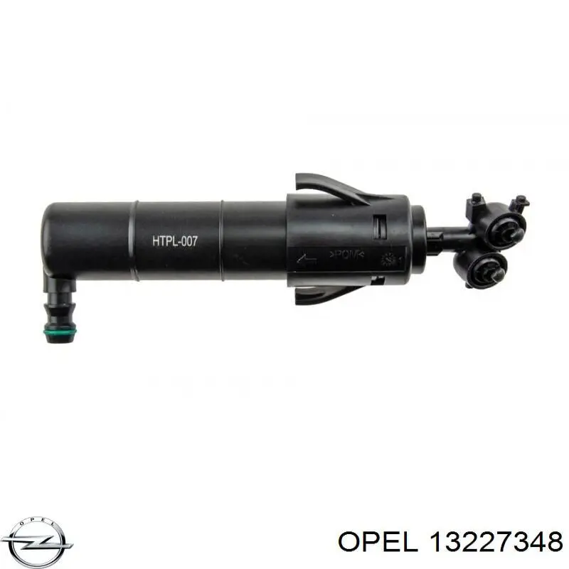 1452125 General Motors Suporte do injetor de fluido para lavador das luzes (cilindro de elevação)