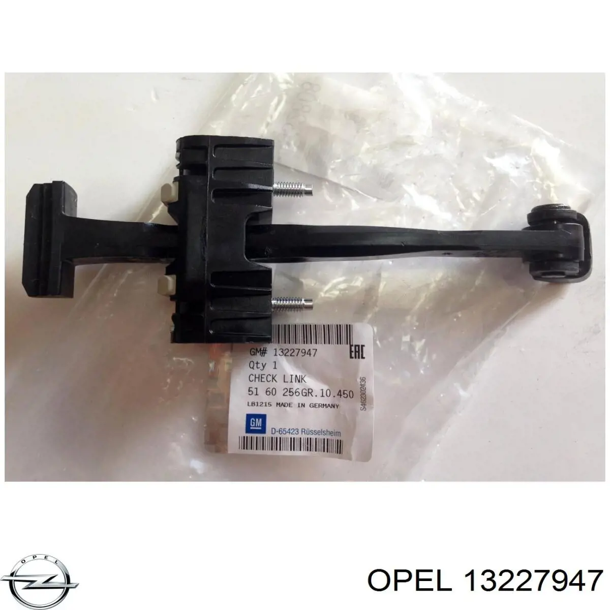 5160256 Opel Limitador dianteiro de abertura de porta