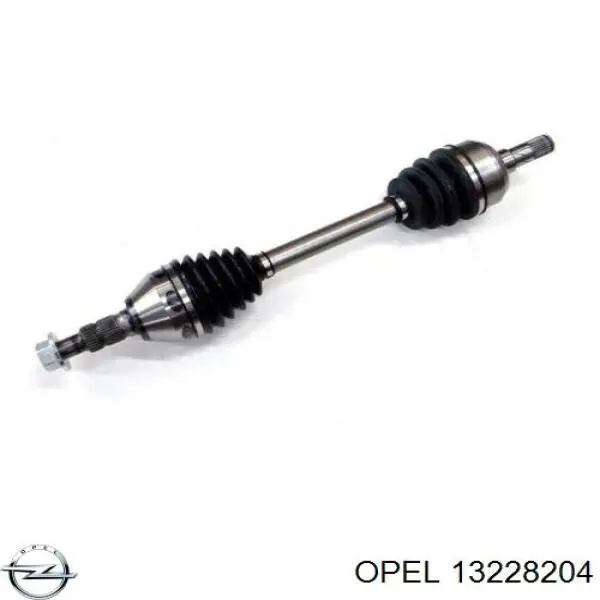 Semieixo (acionador) dianteiro esquerdo Opel 13228204 preço, a partir de 74,43 USD