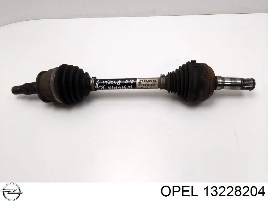 13228204 Opel Semieixo (acionador) dianteiro esquerdo