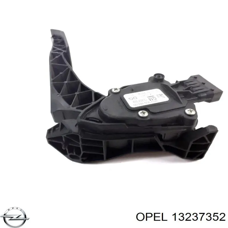 Pedal de gás (de acelerador) 848034 General Motors