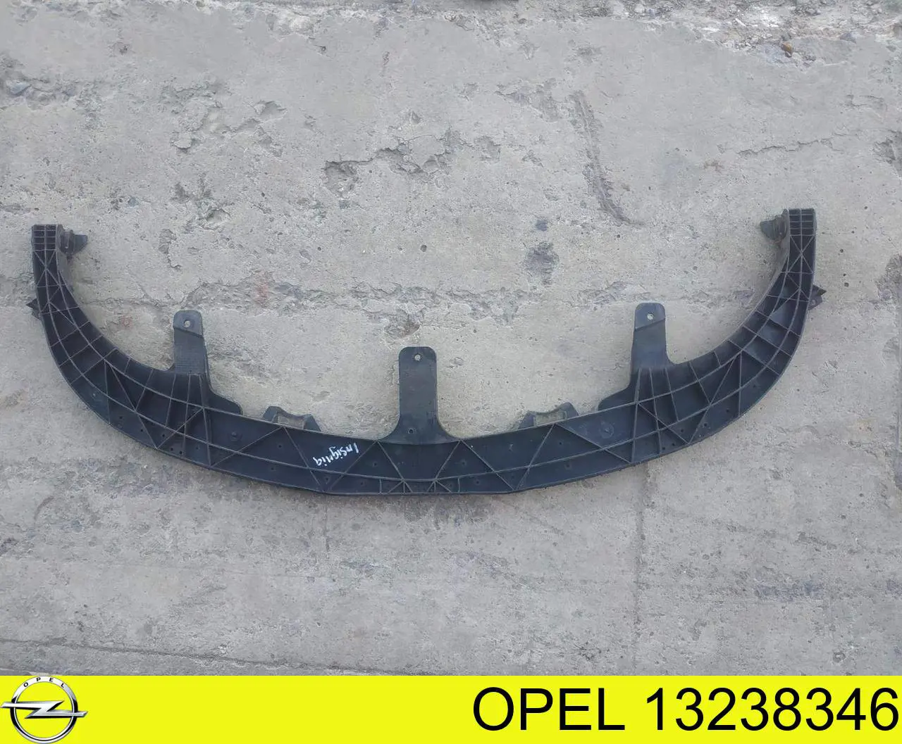 13238346 Opel Reforçador do pára-choque dianteiro