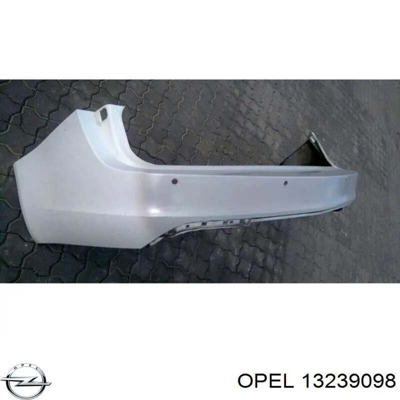 Pára-choque traseiro Opel 20972989 preço, a partir de 241,76 USD