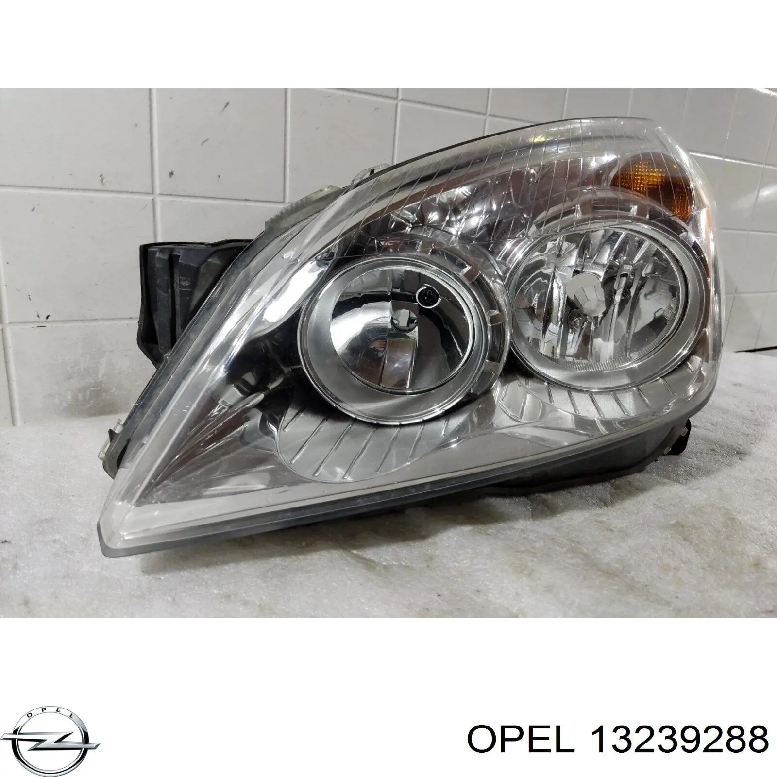 13239288 Opel Luz esquerda