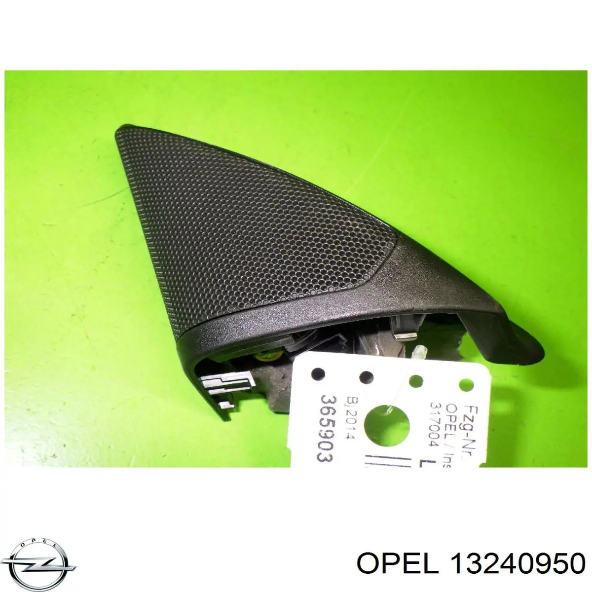 13240950 Opel Alto-falante da porta dianteira