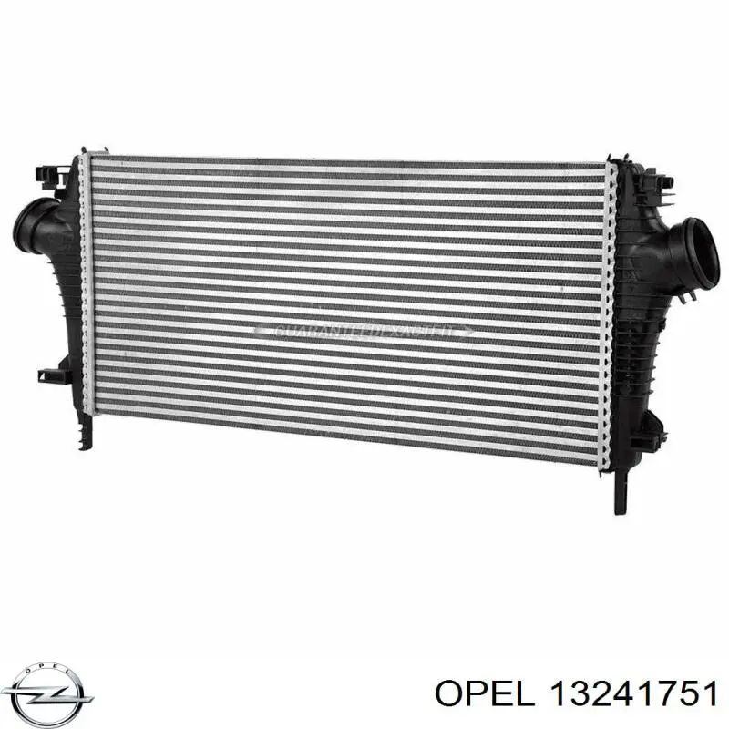 Compre 13241751 Opel Radiador de intercooler