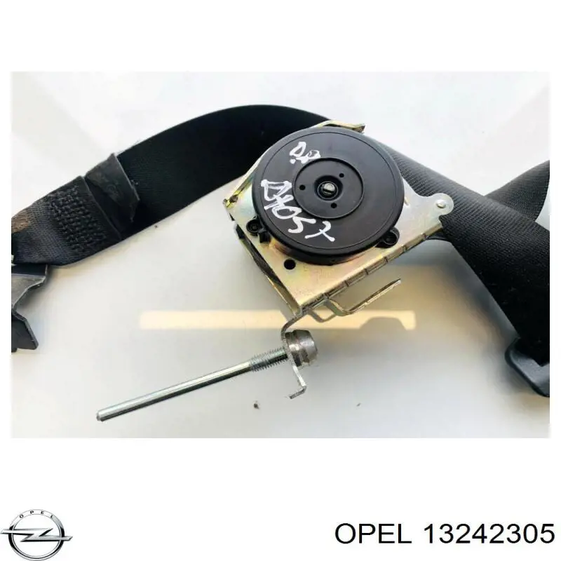 13242305 Opel Correia de segurança dianteira direita