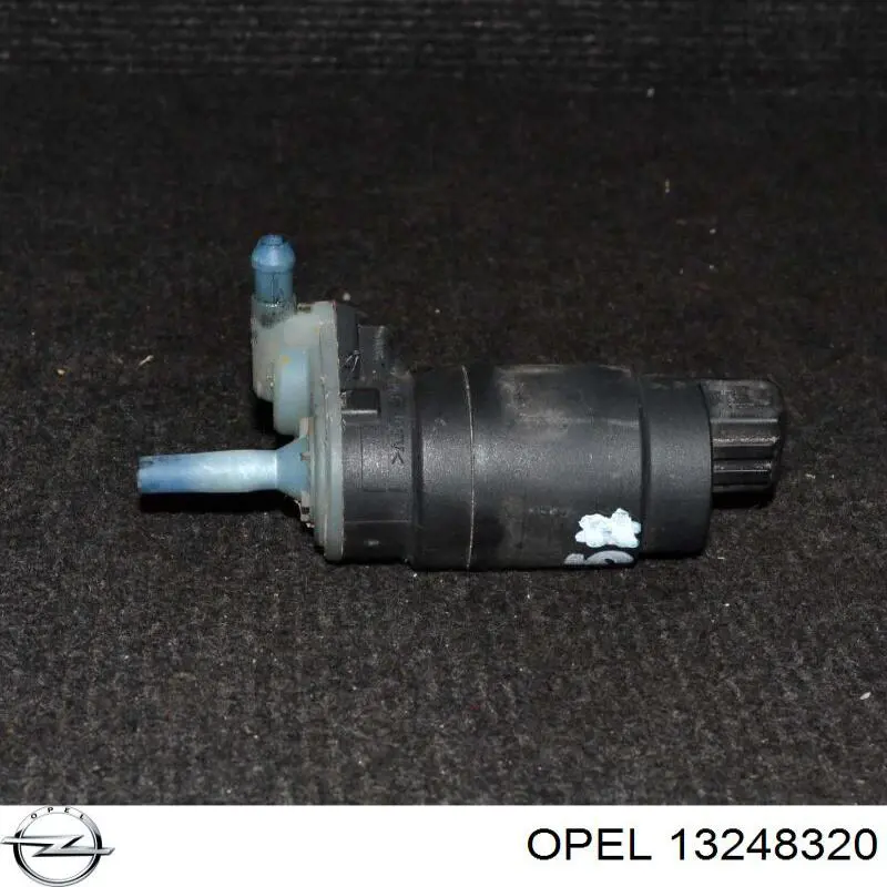 Bomba de motor de fluido para lavador de vidro dianteiro Opel 13248320