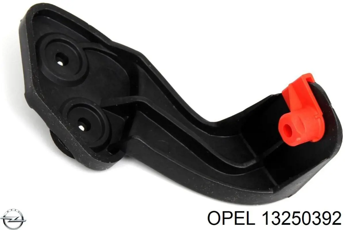 13250392 Opel Consola do pára-choque traseiro