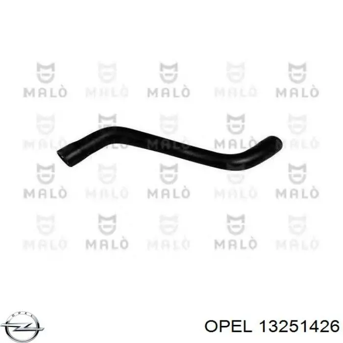 Compre 1337839 Opel Mangueira (cano derivado) do radiador de esfriamento superior