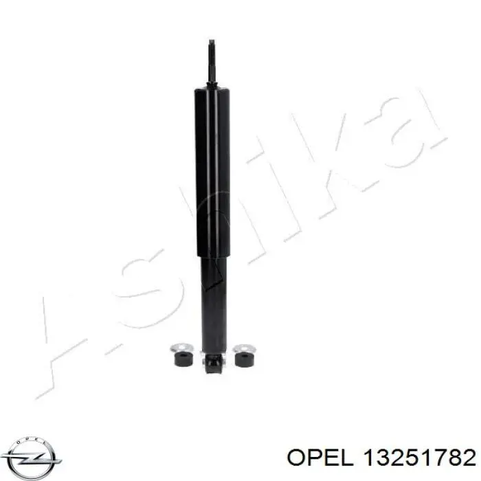 Compre 13251782 Opel Pára-choque (grade de proteção) de amortecedor traseiro + bota de proteção