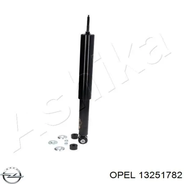 Pára-choque (grade de proteção) de amortecedor traseiro + bota de proteção Opel 13251782 preço, a partir de 12,49 USD