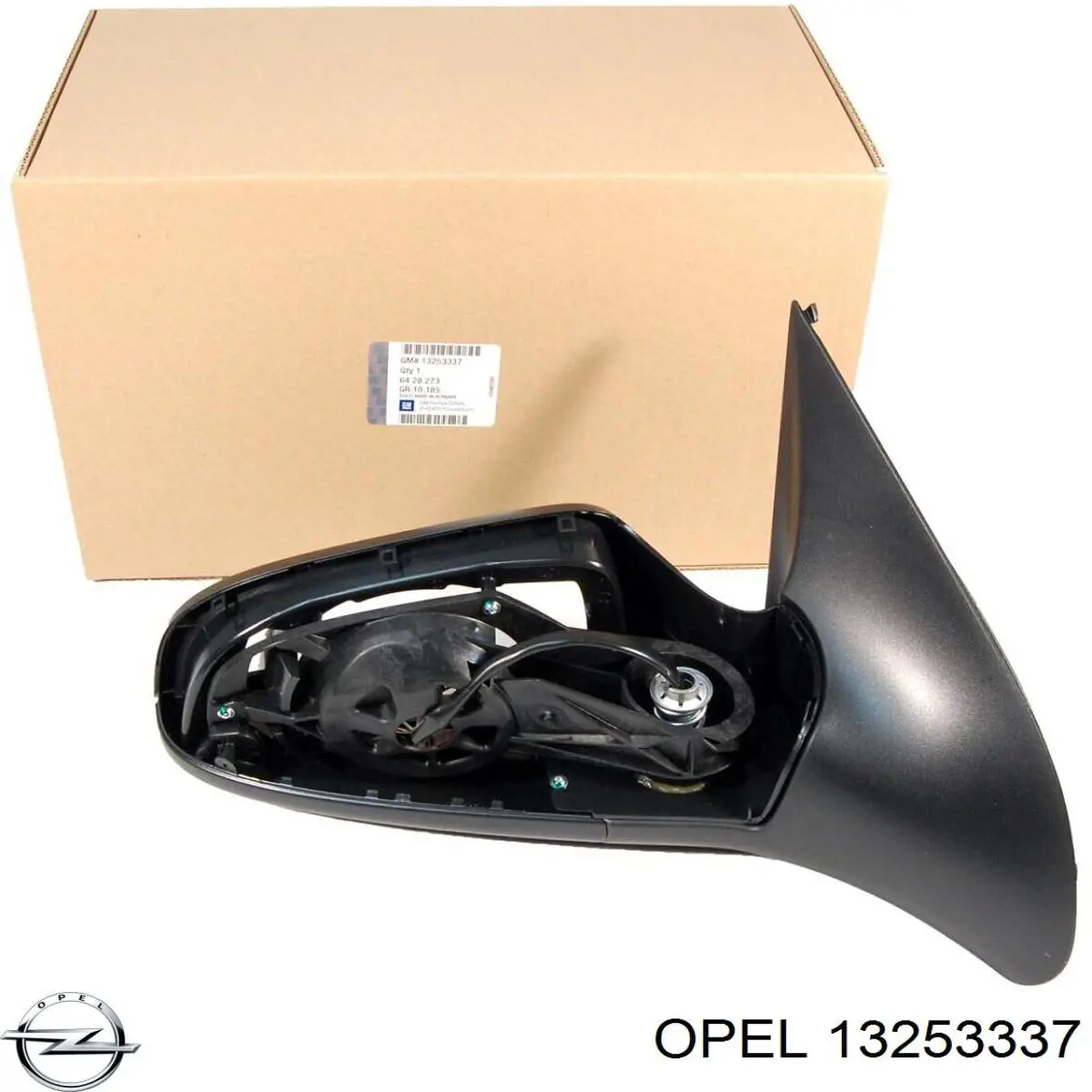 13253337 Opel Espelho de retrovisão direito