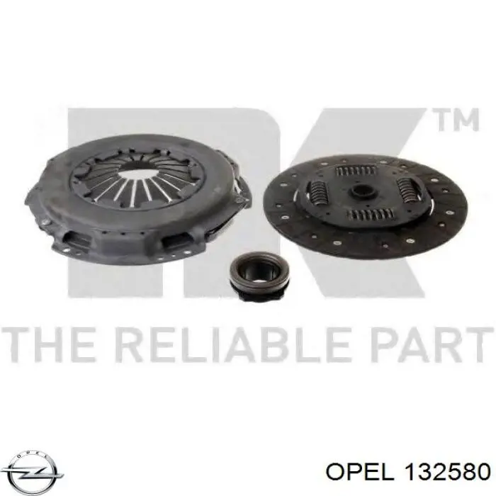  Opel 132580 preço, a partir de  USD