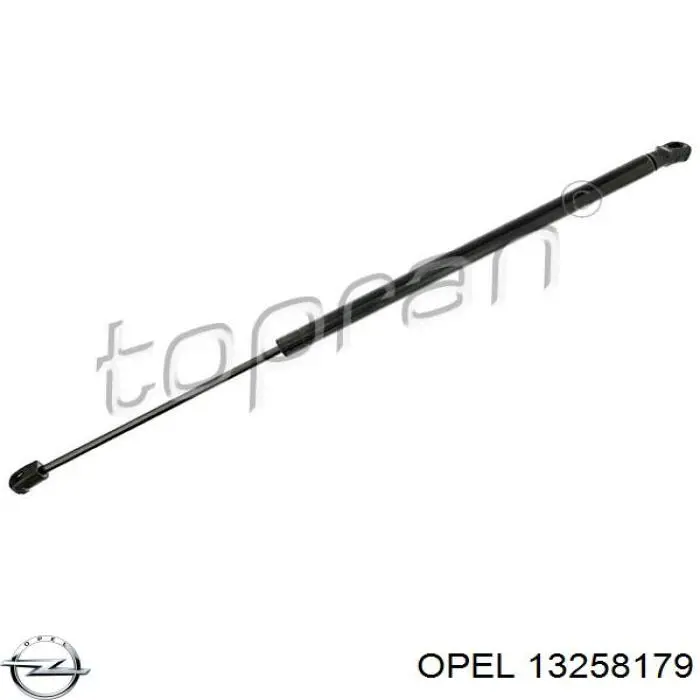 13258179 Opel Amortecedor de tampa de porta-malas (de 3ª/5ª porta traseira)