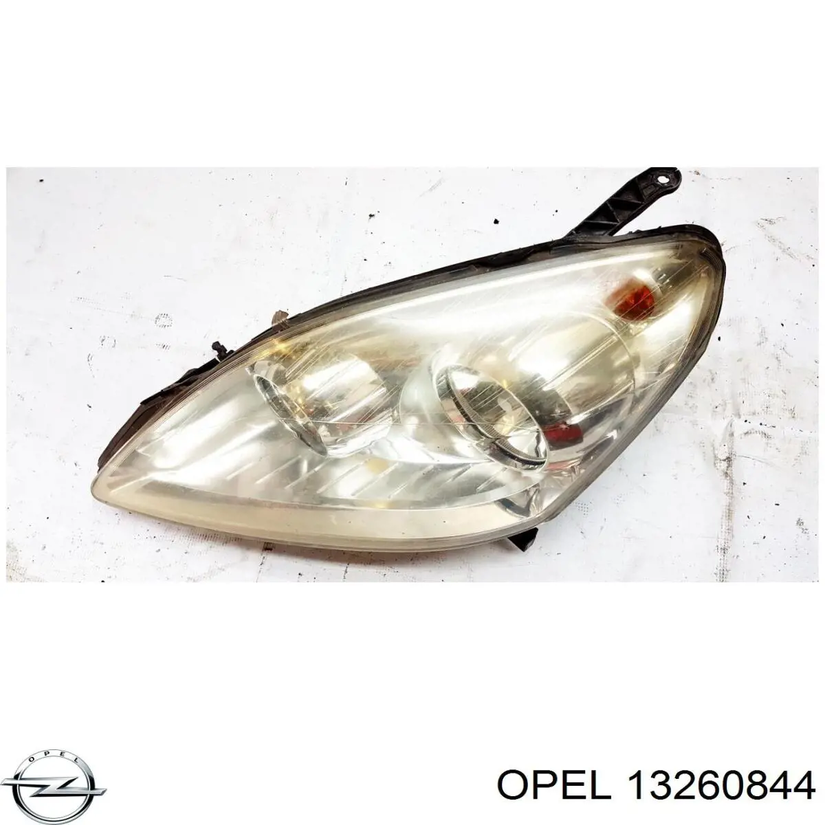 Luz esquerda 13260844 Opel