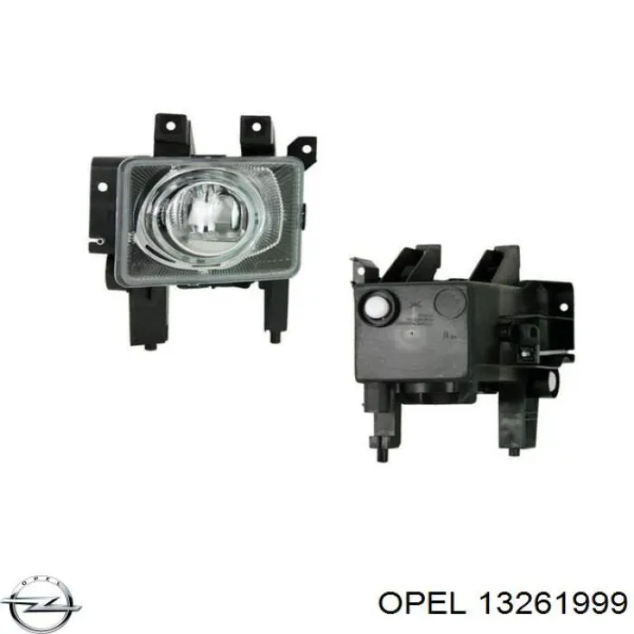 13261999 Opel Luzes de nevoeiro esquerdas