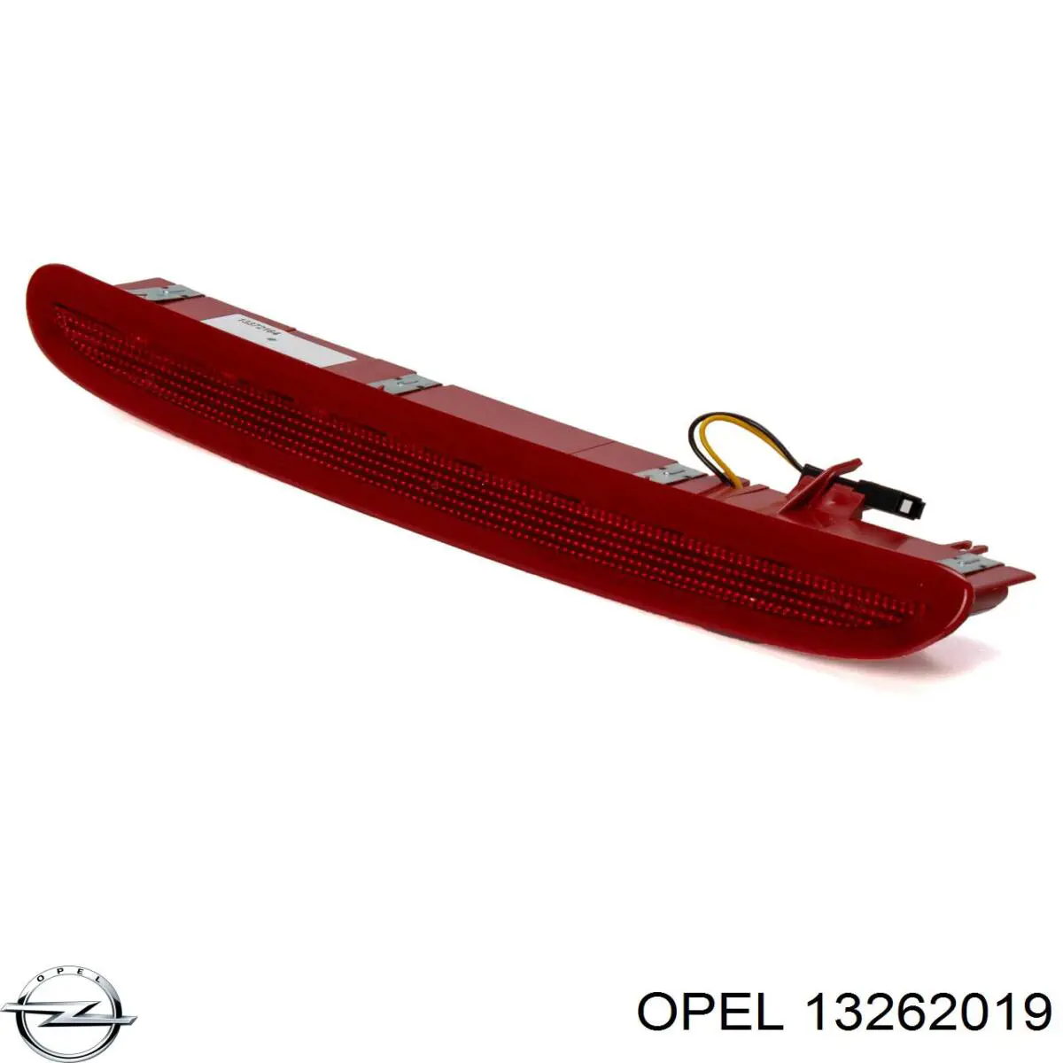 Sinal de parada traseiro adicional Opel Astra J 