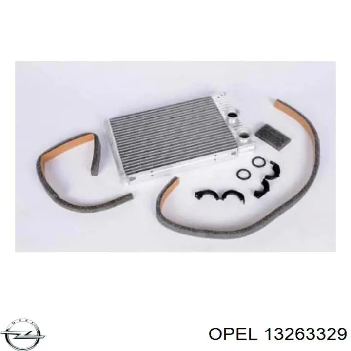 Radiador de forno (de aquecedor) Opel 13263329 preço, a partir de 73,21 USD
