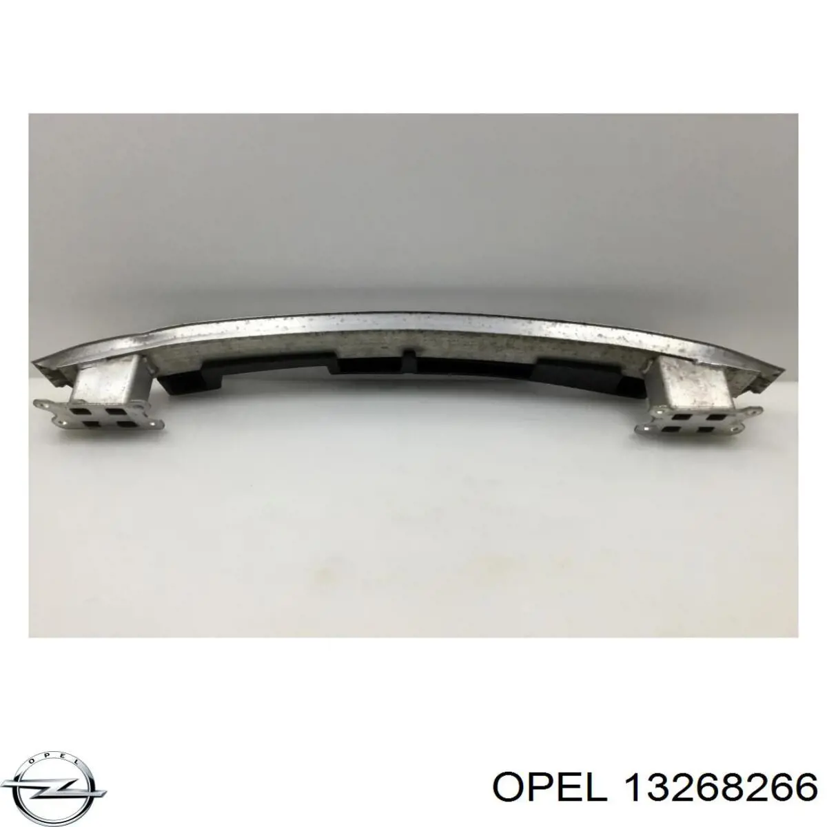 13268266 Opel Reforçador do pára-choque traseiro