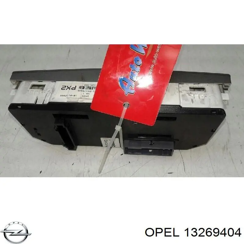 Compre 13269404 Opel Unidade de controlo dos modos de aquecimento/condicionamento