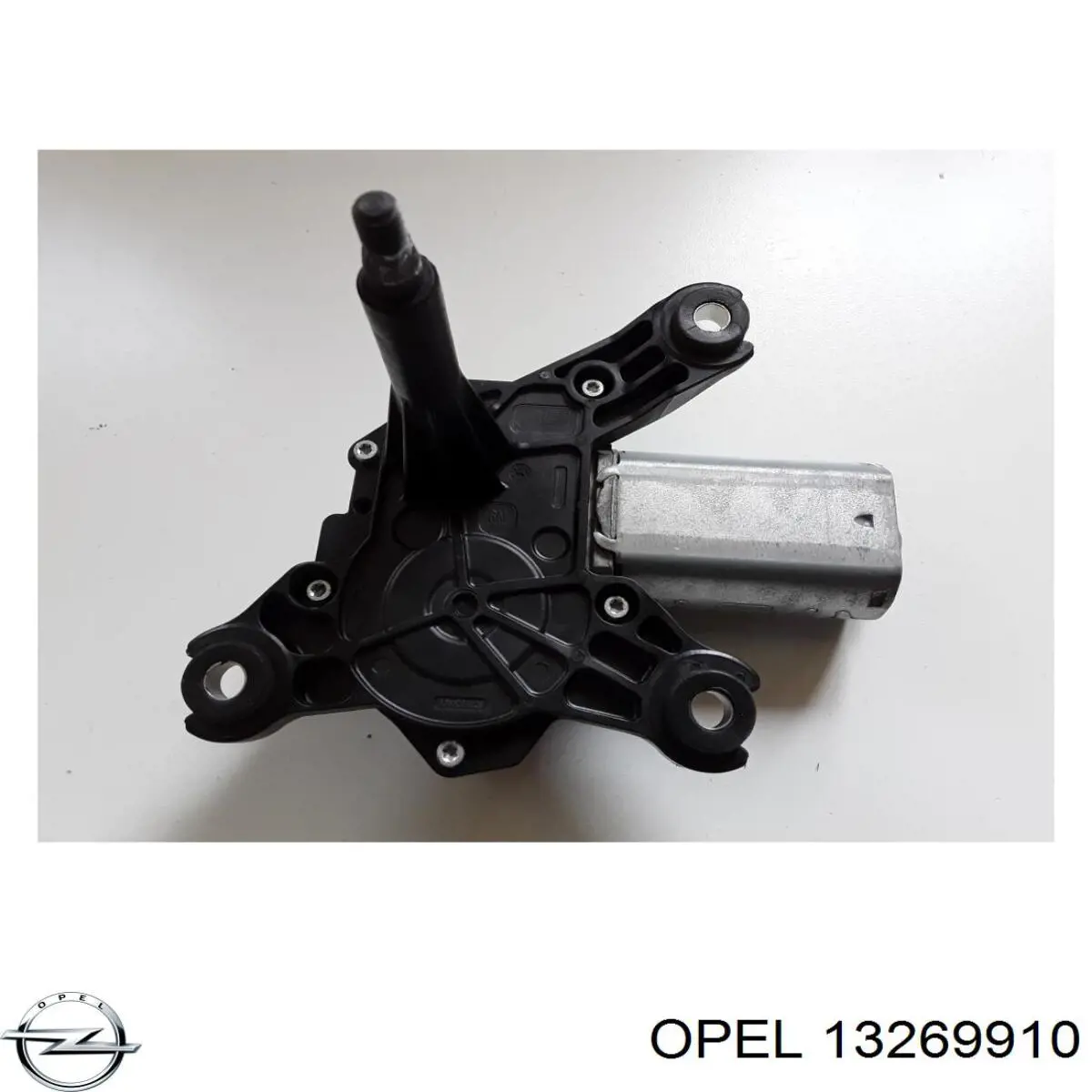 Compre 13269910 Opel Motor de limpador pára-brisas de vidro traseiro
