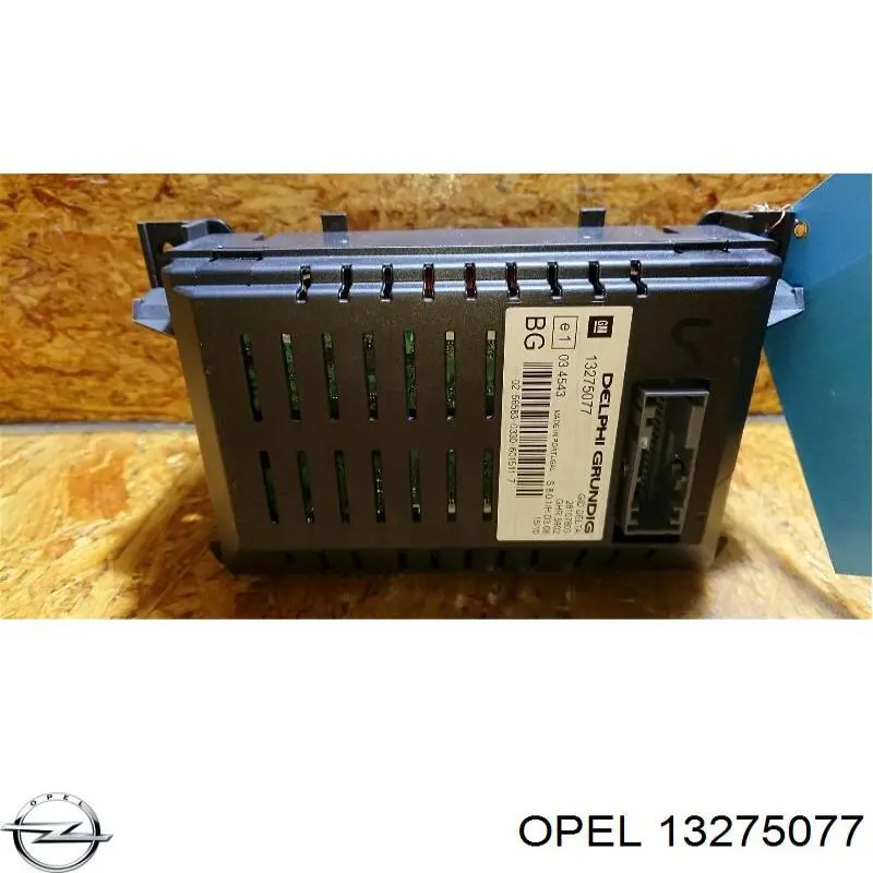 Mostrador multifuncional 13275077 General Motors