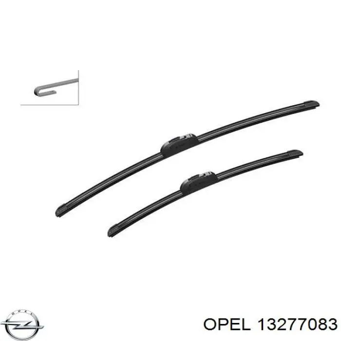 Compre 13277083 Opel Limpa-pára-brisas do pára-brisas, kit de 2 un.