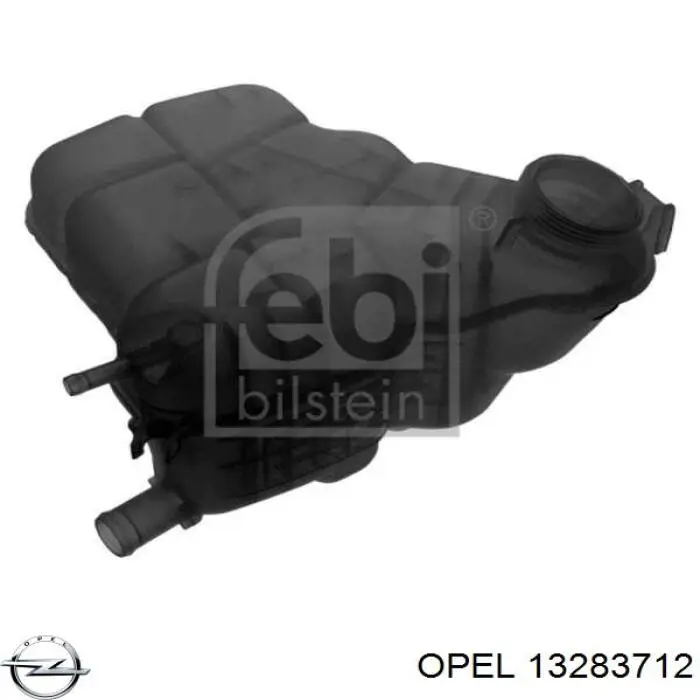 13283712 Opel Tanque de expansão do sistema de esfriamento