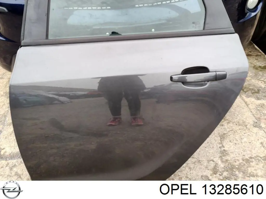 13285610 Opel Porta traseira esquerda
