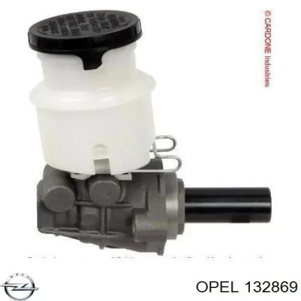 132869 Opel Passador esférico de amortecedor da porta de bagageiro