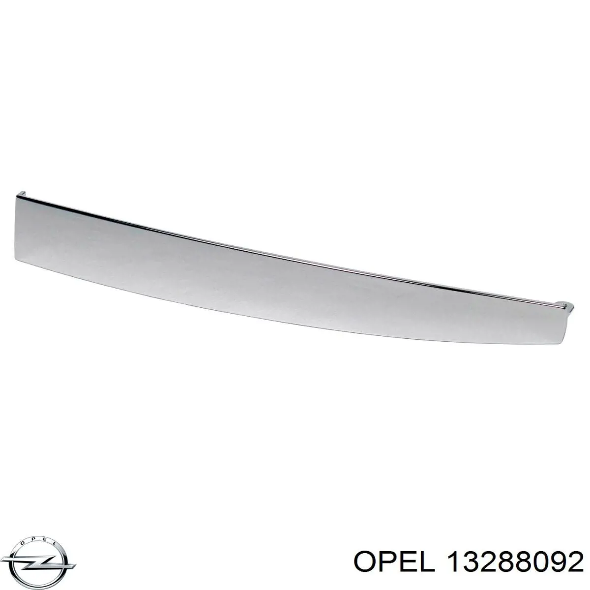 0138504 General Motors Placa sobreposta de maçaneta da porta