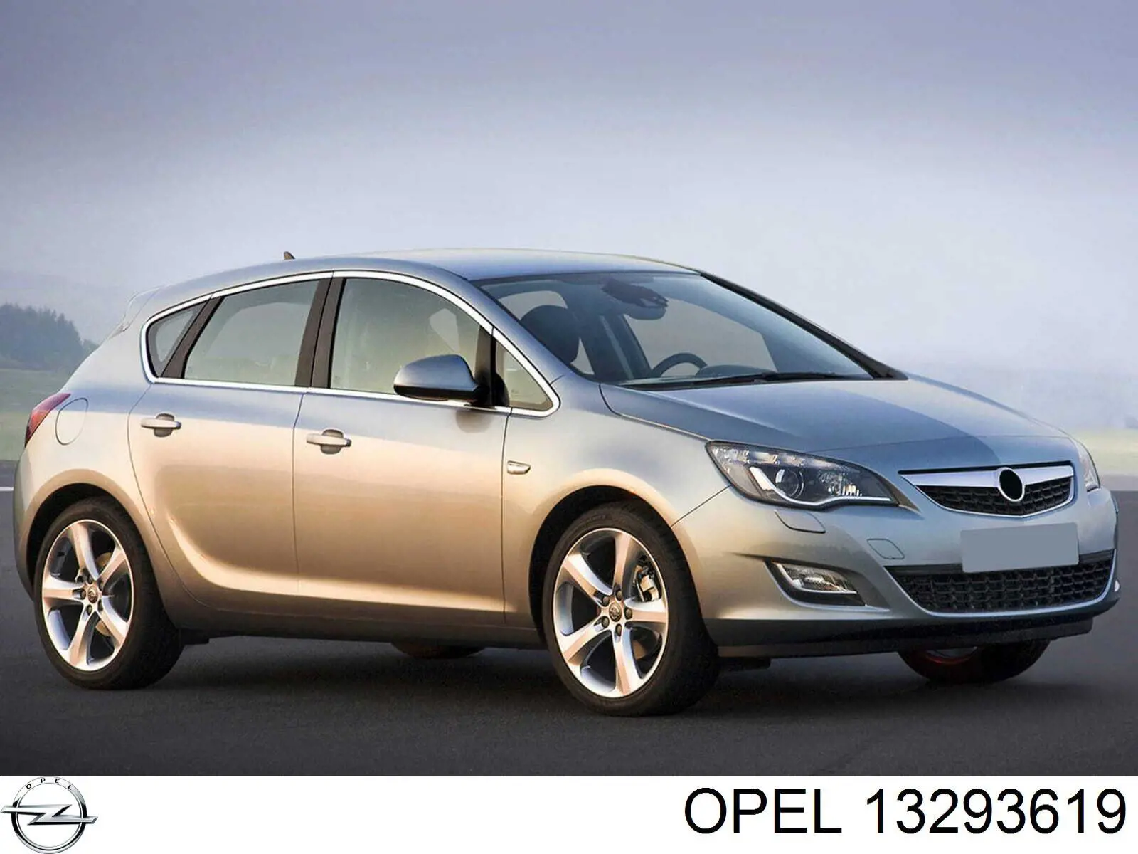 13293619 Opel Luzes de nevoeiro direitas