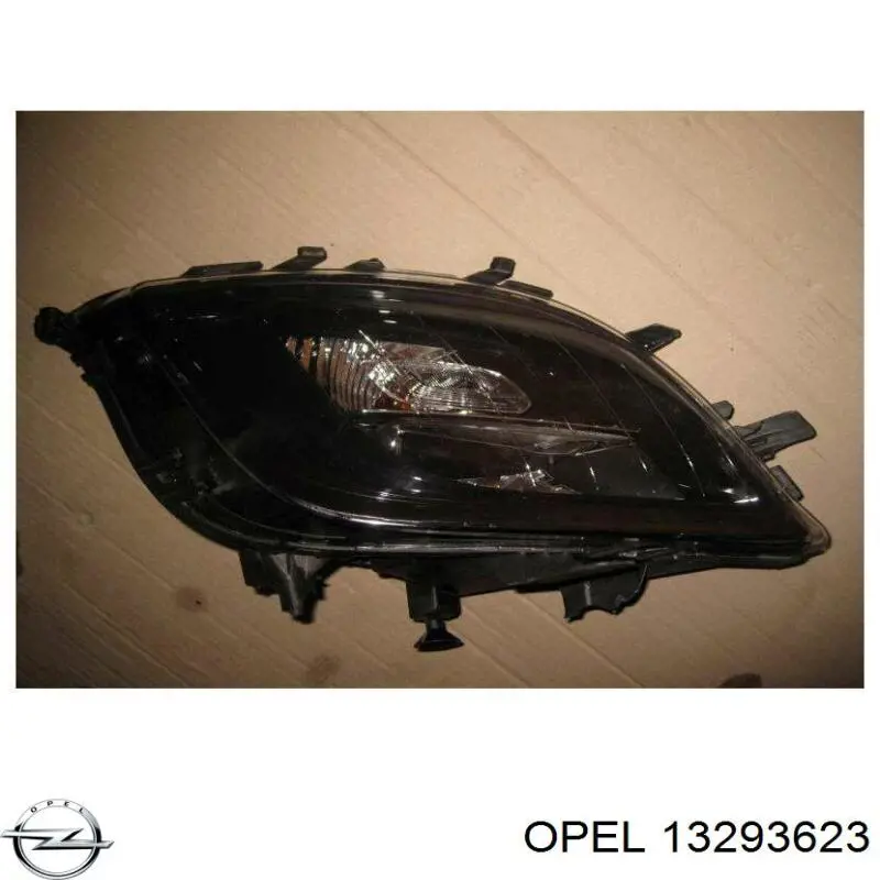 13293623 Opel Luzes de nevoeiro direitas