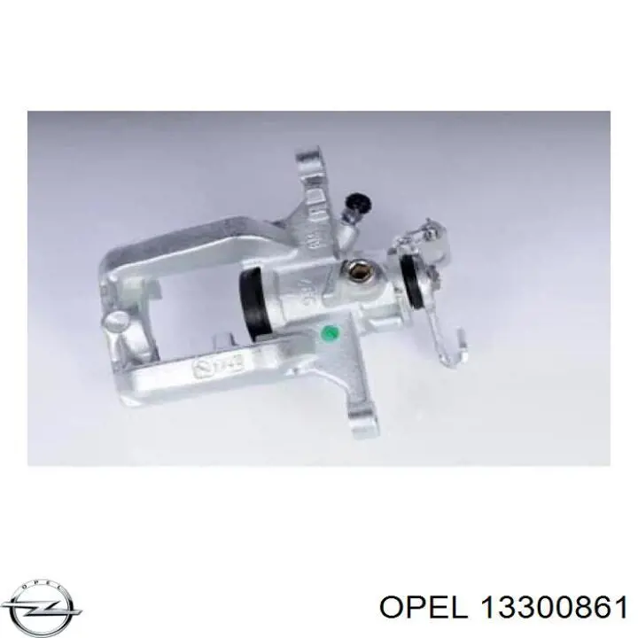 13300861 Opel Suporte do freio traseiro esquerdo