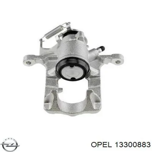 13300883 Opel Suporte do freio traseiro esquerdo