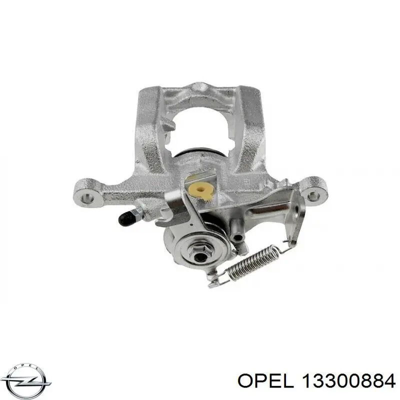 13300884 Opel Suporte do freio traseiro direito