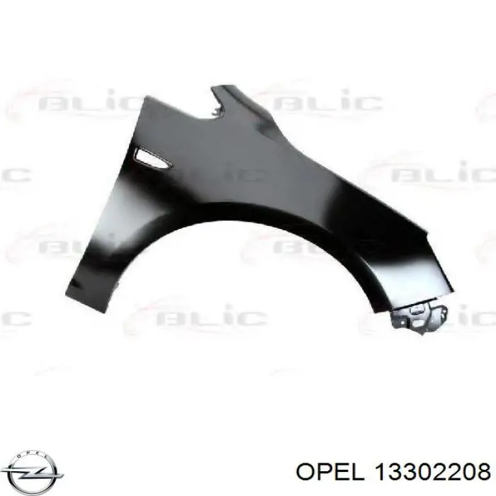 Pára-lama dianteiro direito Opel 13302208 preço, a partir de 84,34 USD