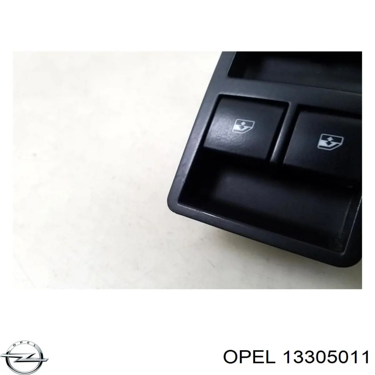 13305011 Opel Unidade de botões dianteira esquerda de controlo de elevador de vidro