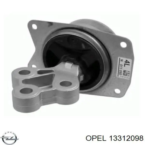 13312098 Opel Coxim (suporte) esquerdo de motor