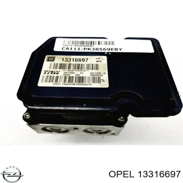 Unidade hidráulico de controlo ABS Opel 13316697 preço, a partir de 78,45 USD